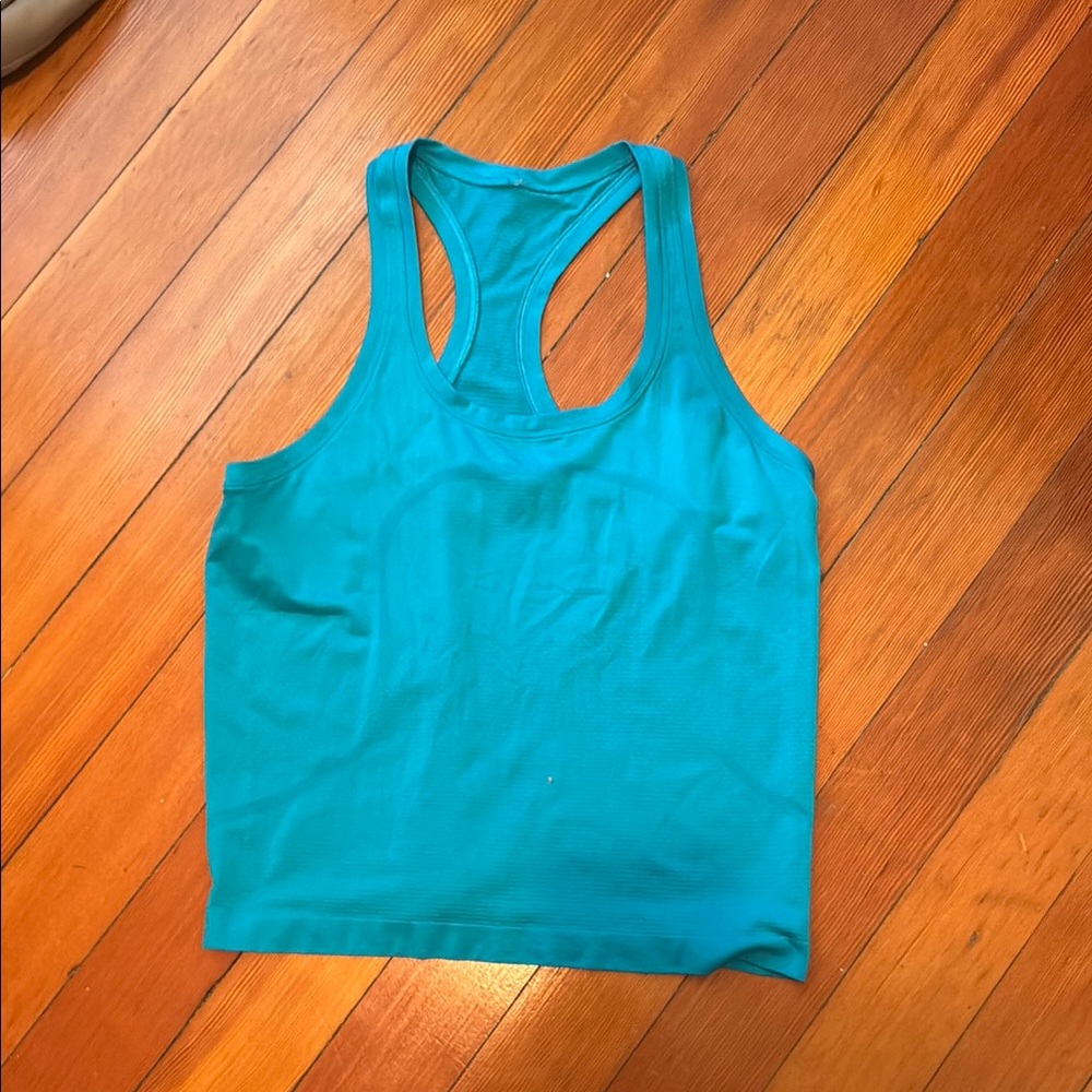 lululemon athletica Teal Tank Top
